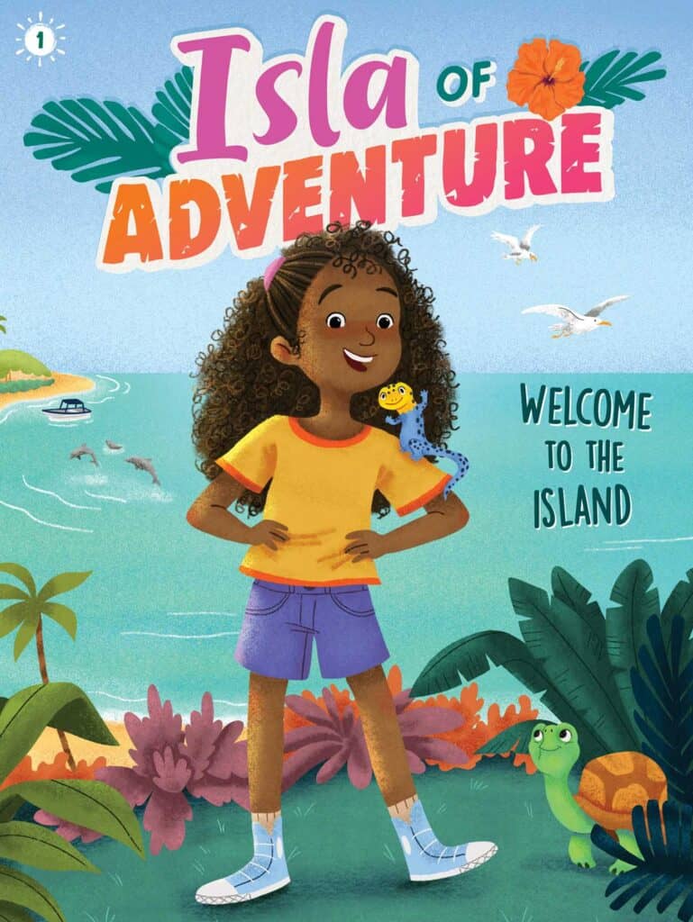 Couverture du livre Isla of Adventure - bienvenue sur l'île