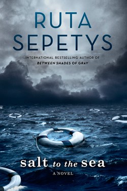 Couverture du livre Sel à la mer Ruta Sepetys