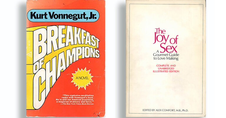 Quel est le point commun entre « Breakfast of Champions » et « The Joy of Sex » ?