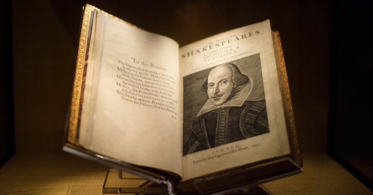 Le premier folio de Shakespeare fête ses 400 ans