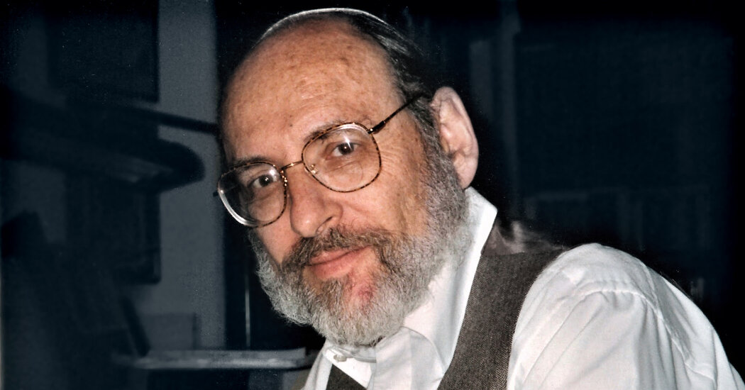 Le rabbin Jules Harlow, 92 ans, est décédé ;  A aidé à redéfinir la prière juive conservatrice