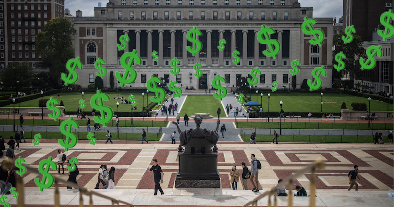 «Où est mon argent antisémitisme?»: Une lettre d'un professeur de Columbia au président de l'université.