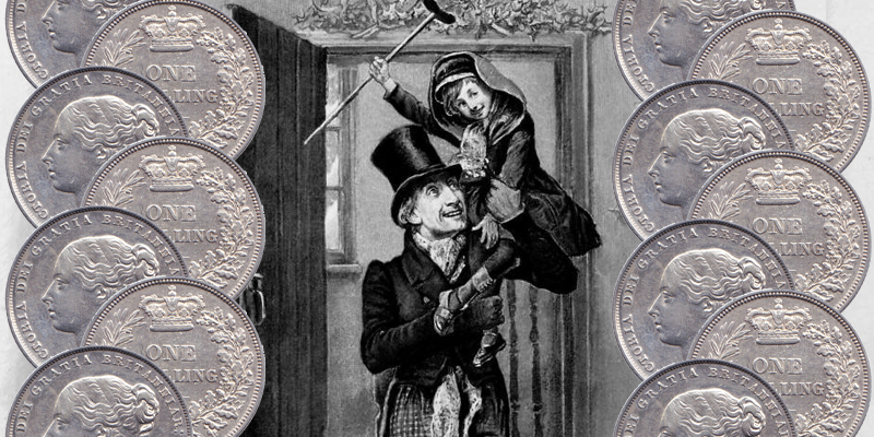 Bob Cratchit gagnait-il vraiment plus qu'un Américain au salaire minimum ?