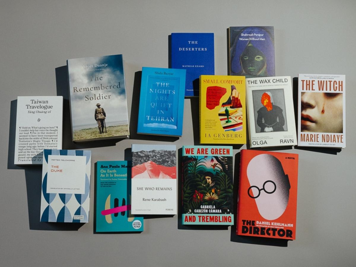 Voici la longue liste de l'International Booker Prize 2026.