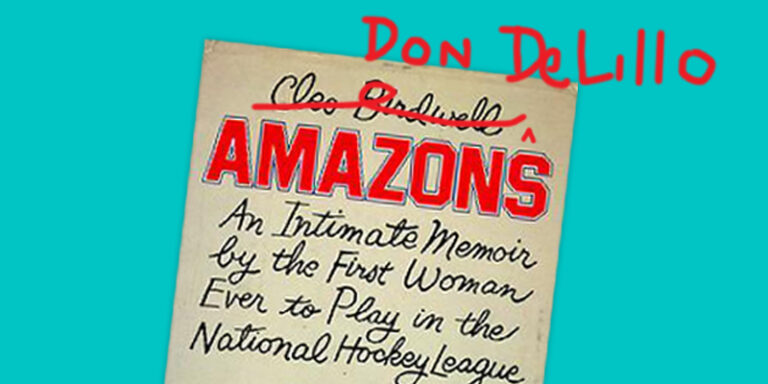 Le roman sexy sur le hockey de Don DeLillo est réédité.
