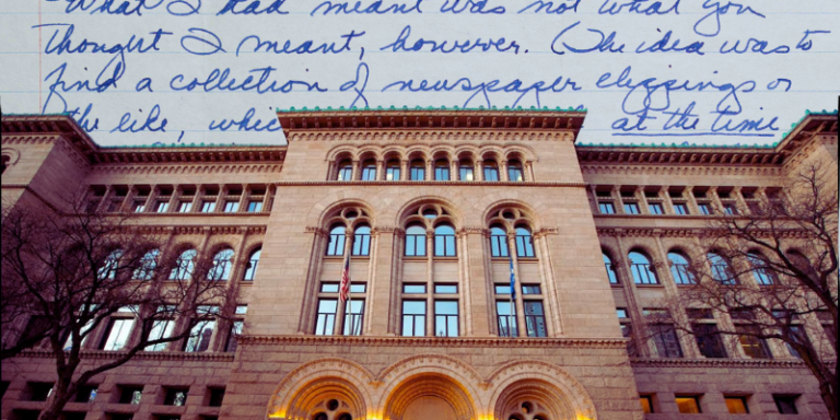 Si vous lisez cursive, le Newberry a un travail pour vous.
