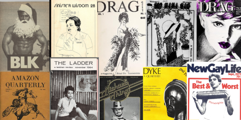Cinq magazines queer des années 70 à revisiter ce mois de la fierté.
