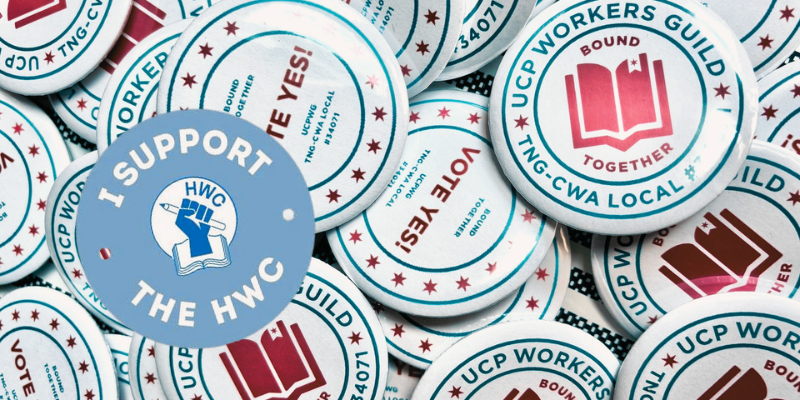 University of Chicago Press et Hachette Book Group ont voté en faveur de la syndicalisation.