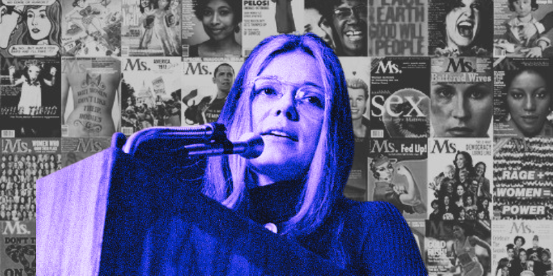 En souvenir de Gloria Steinem, auteur et agent de la deuxième vague.