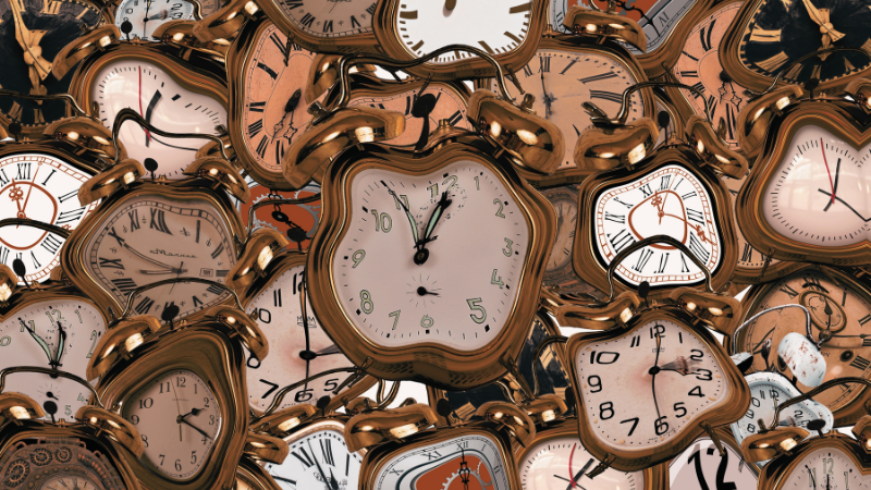 Le temps est-il encore réel ? Est-ce que ça coule même ?