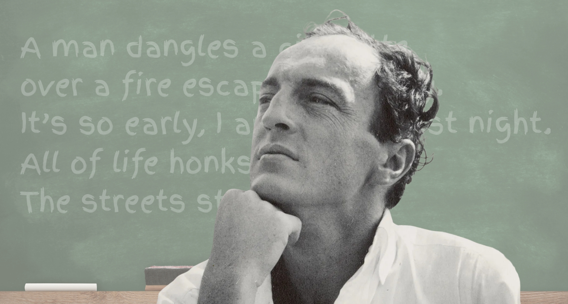 Pourquoi Frank O'Hara est parfait pour présenter la poésie aux préadolescents