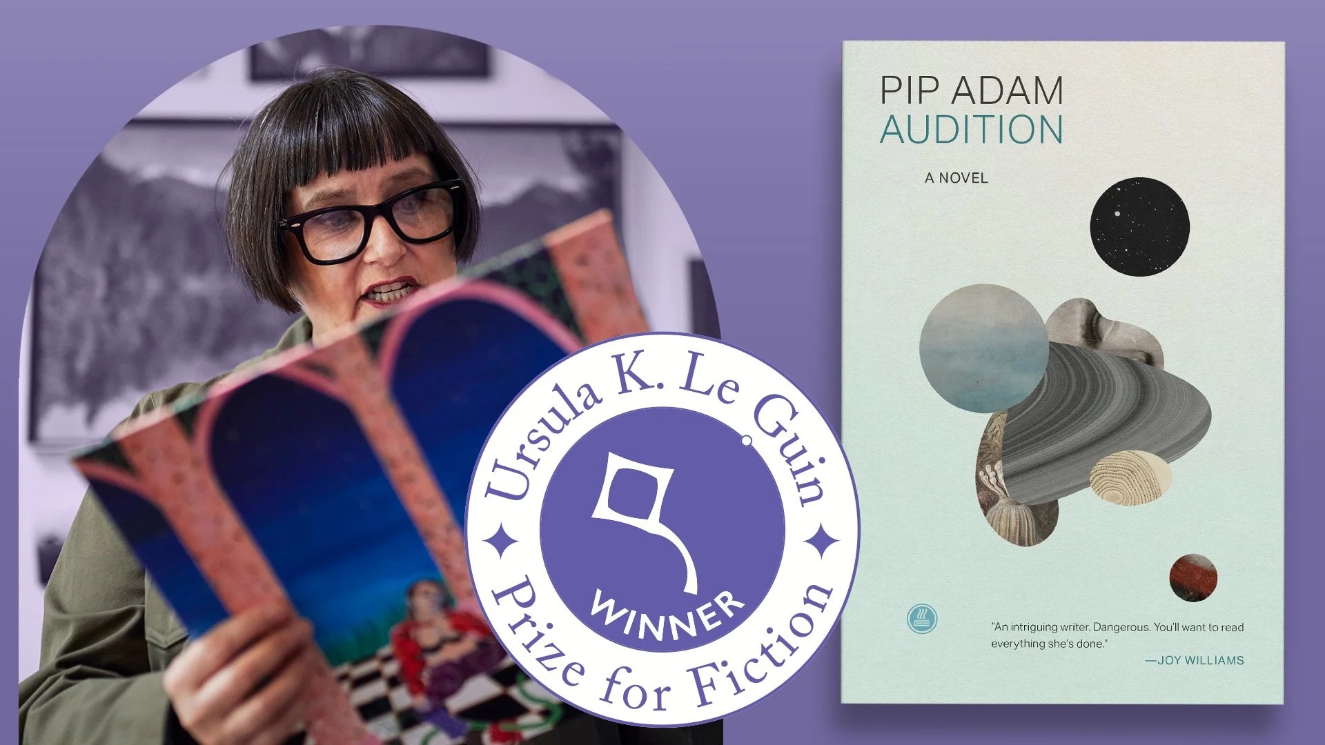 Pip Adam a remporté le Prix Ursula K. Le Guin de la fiction 2026.