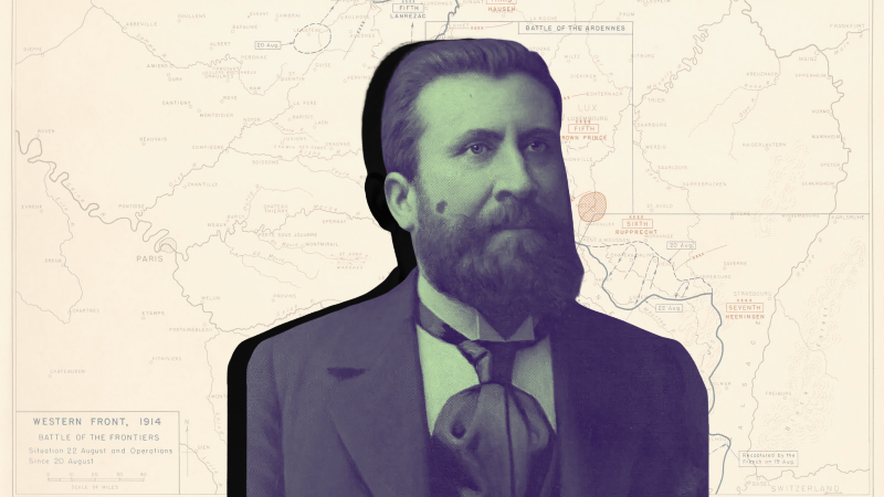 L'emblématique socialiste Jean Jaurès a tenté de maintenir la France en dehors de la Première Guerre mondiale. Cela lui a coûté la vie